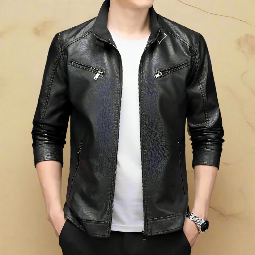 NICOLO VALENTINO LEATHER JACKET