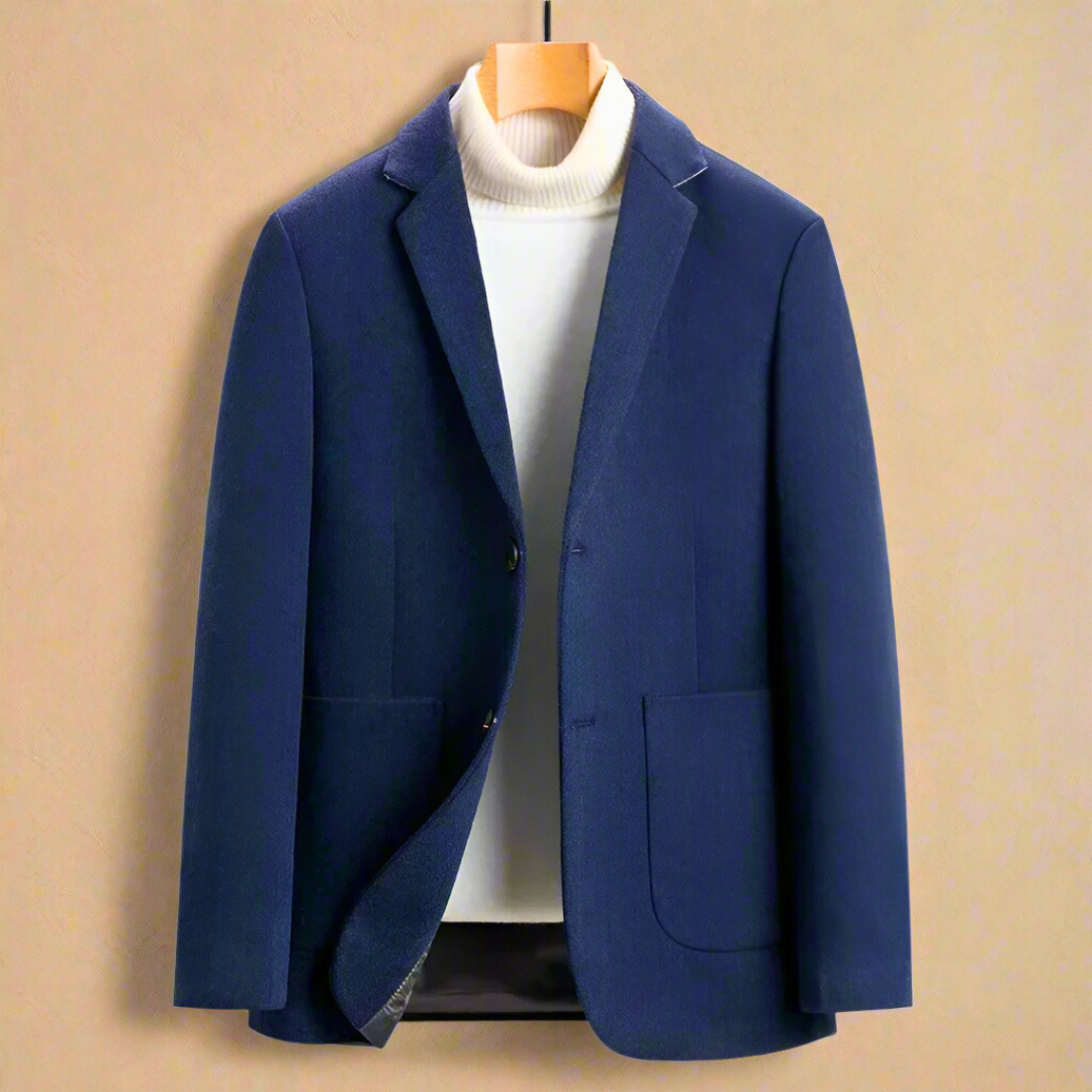 ALBERTO LUCIANO WOOL SUIT BLAZER