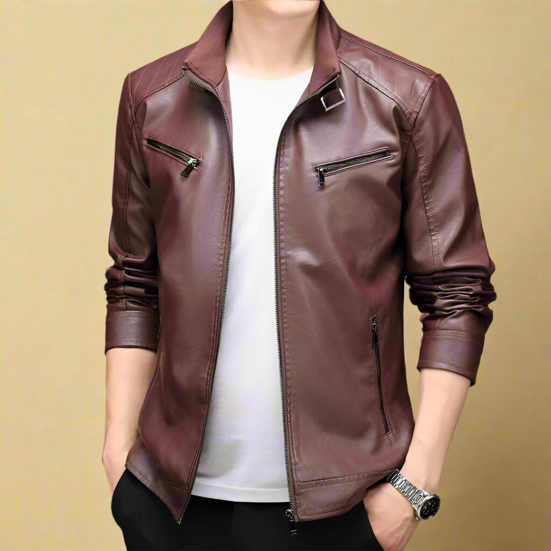 NICOLO VALENTINO LEATHER JACKET