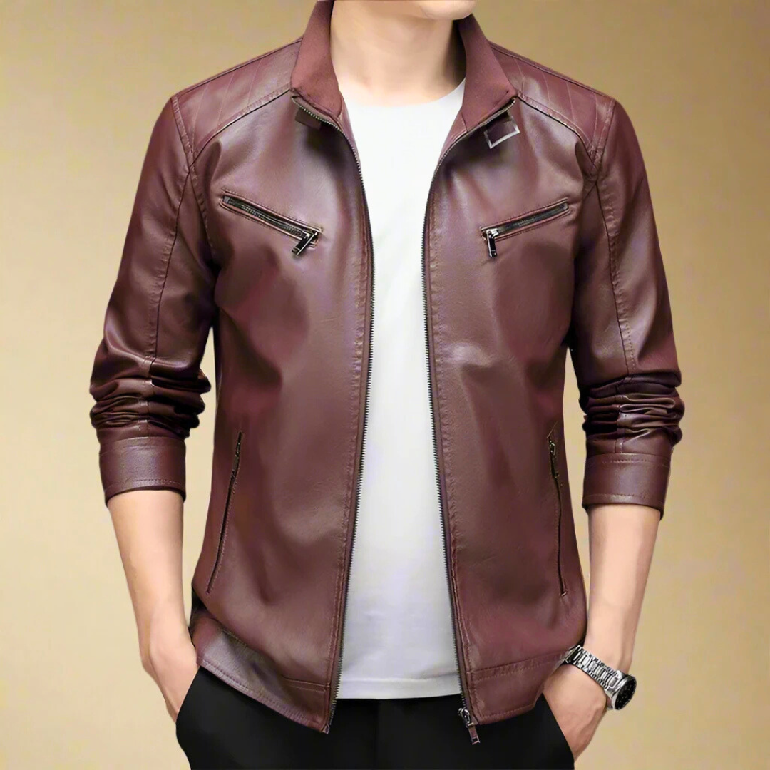 NICOLO VALENTINO LEATHER JACKET