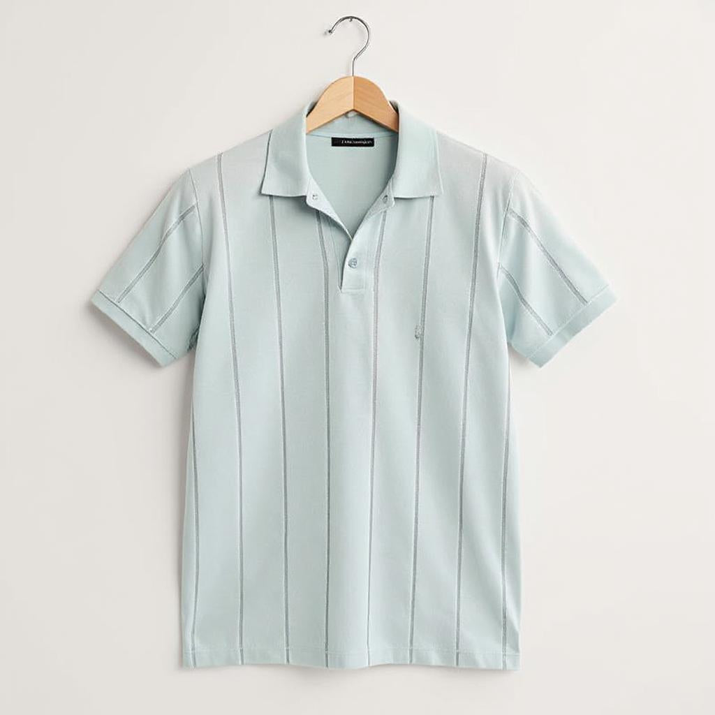 LEONARDO ENZO STRIPED POLO