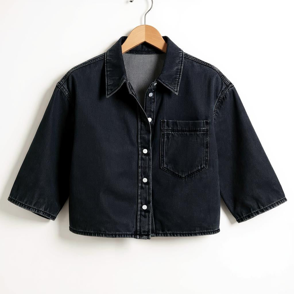 FLAVIA ANTONELLA DENIM SHIRT