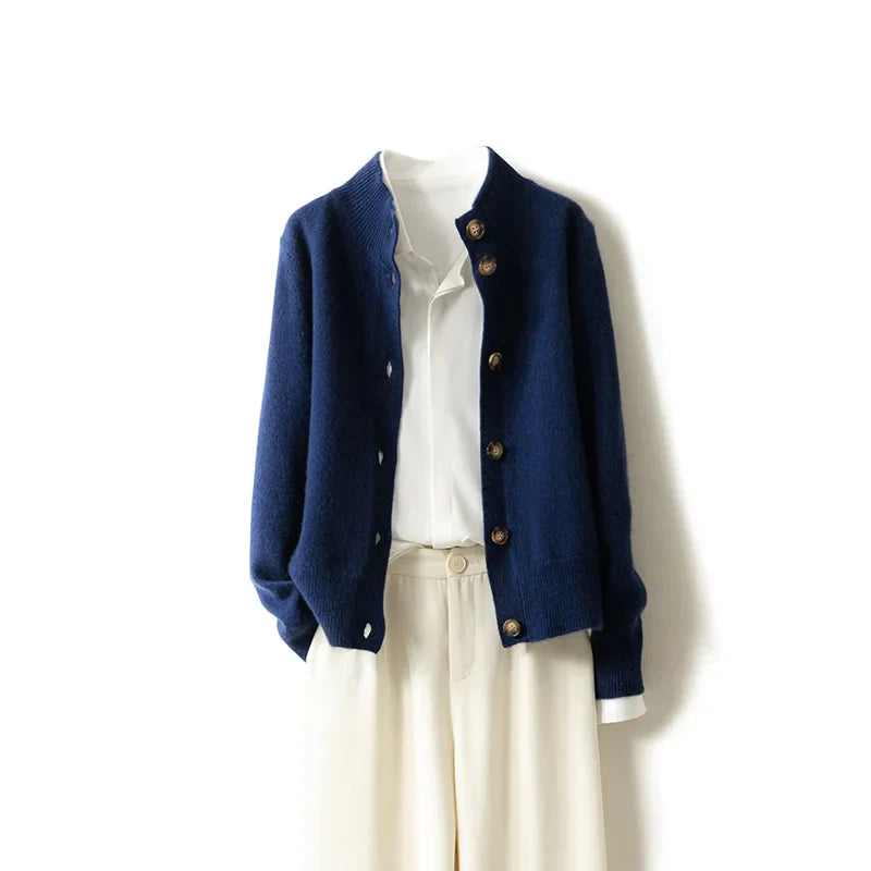 VALENTINA CHIARA CARDIGAN CACHEMIRE