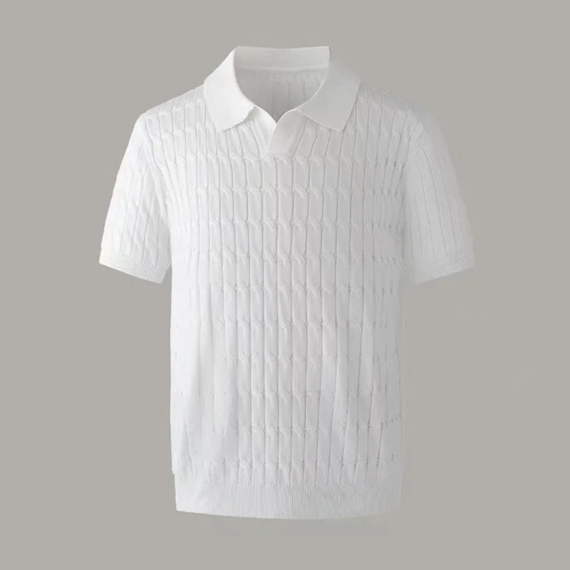 CLAUDIO RENATO KNITTED POLO