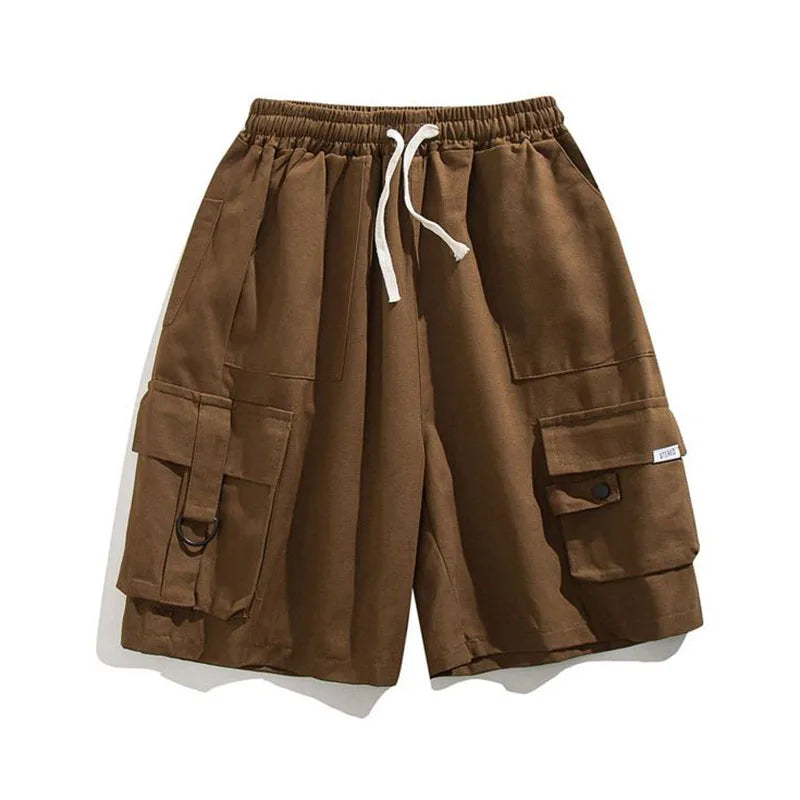 LIGHTWEIGHT CARGO BERMUDA SHORTS