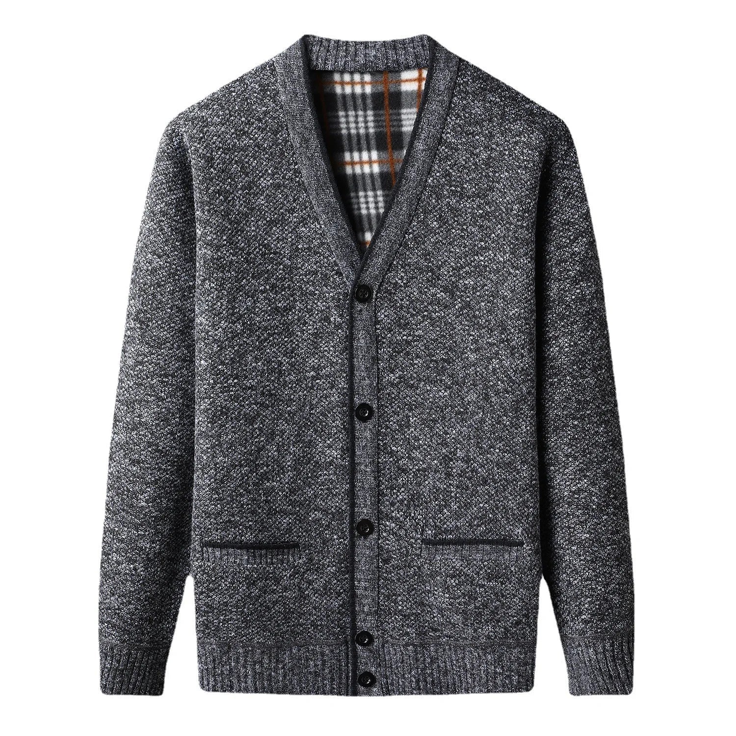 HARRISON BENEDICT CABLE-KNIT CARDIGAN