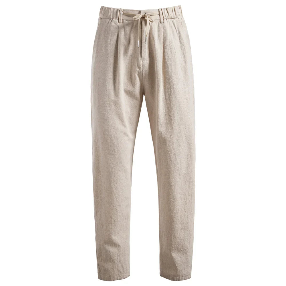 ALESSANDRO VITTORIO LINEN TROUSERS