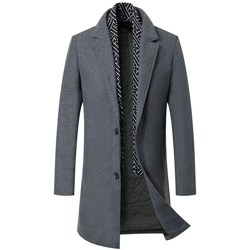 GIOVANNI TIZIANO CASHMERE OVERCOAT