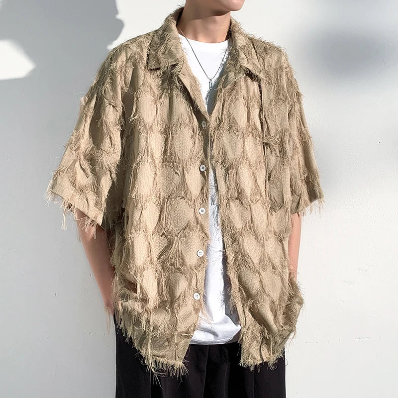 Textured Bamboo-Blend Shirt