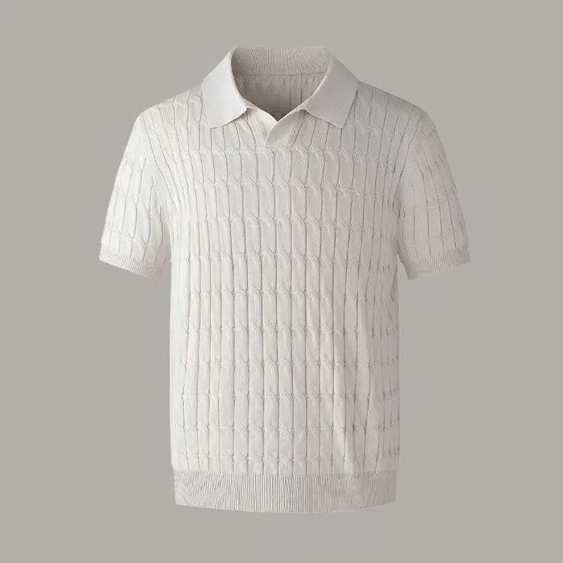 CLAUDIO RENATO KNITTED POLO