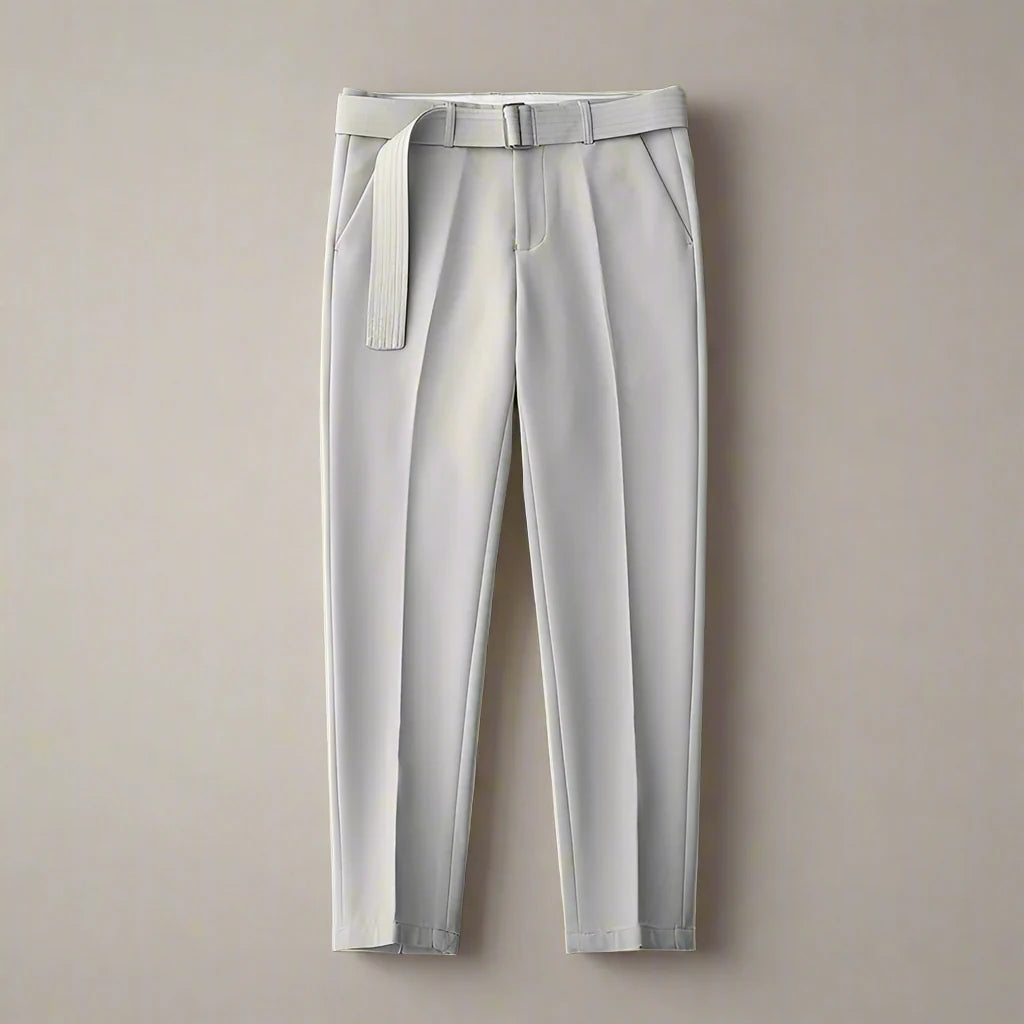 ALESSANDRO VITTORIO BELT SUIT PANTS