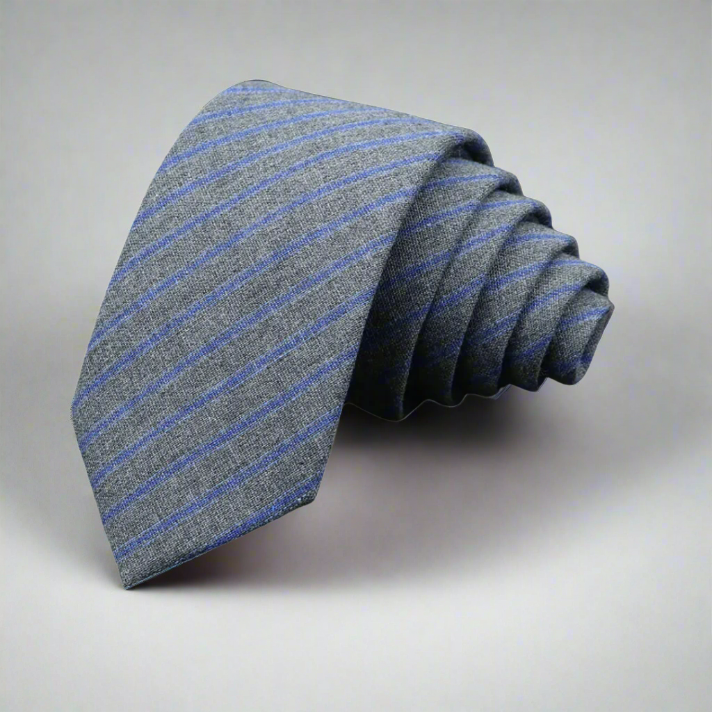 Vintage Slim Woven Cotton Tie