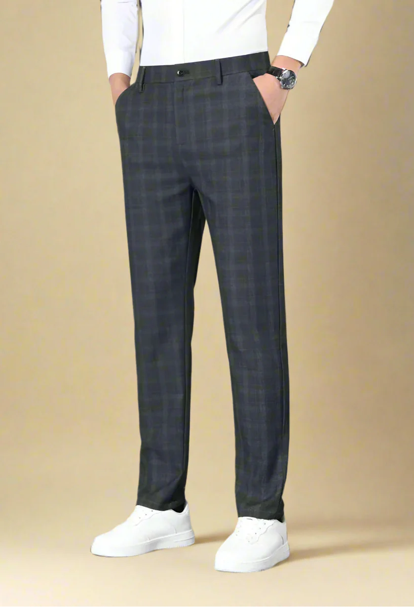 SALVATORE GIULIO STRIPED PANTS